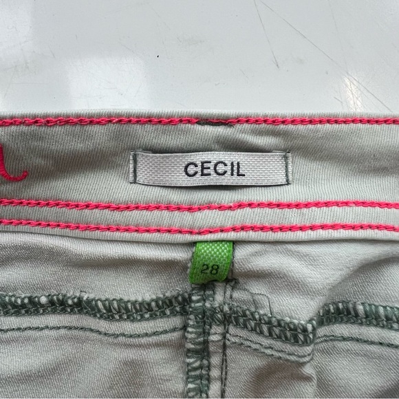 cecil women’s gray pencil denim skirt 28 L67-3 - Picture 5 of 5